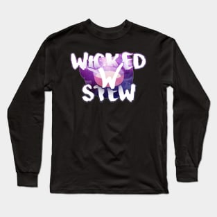 Classic Wicked Stew Logo Galaxy Long Sleeve T-Shirt